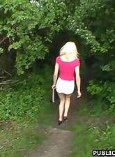 In the park!